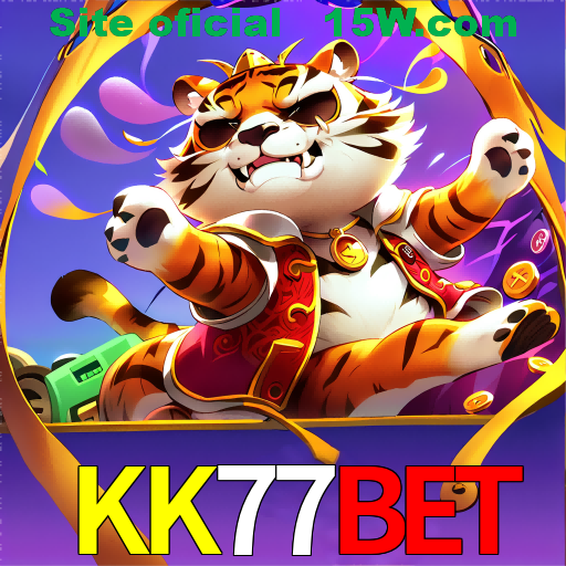 Imagem promocional da KK77Bet mostrando a plataforma e suas vantagens